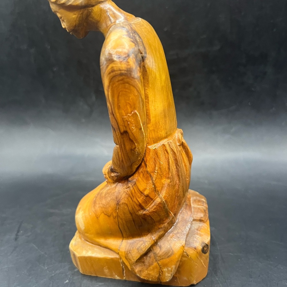 Handcrafted Wooden Sculpture - Picture 2 of 8